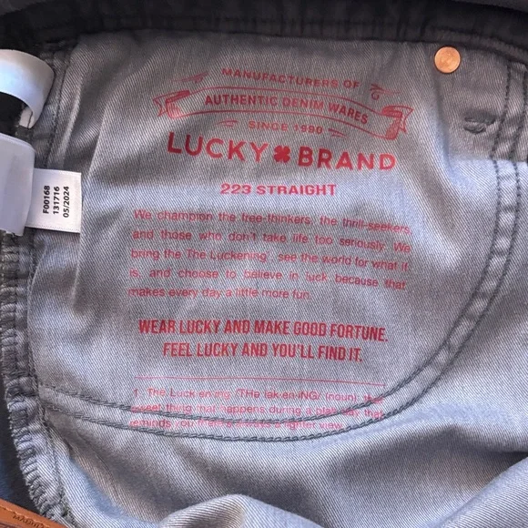 Lucky Brand grey Corduroy Pants - Picture 4 of 4
